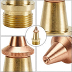 Type H Handheld Brass Nozzle for Welding (1.6 cm, 3.5 cm)