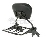 4 Point Docking Kit Luggage Rack Sissy Bar Backrest for Harley Touring (2014–2025)