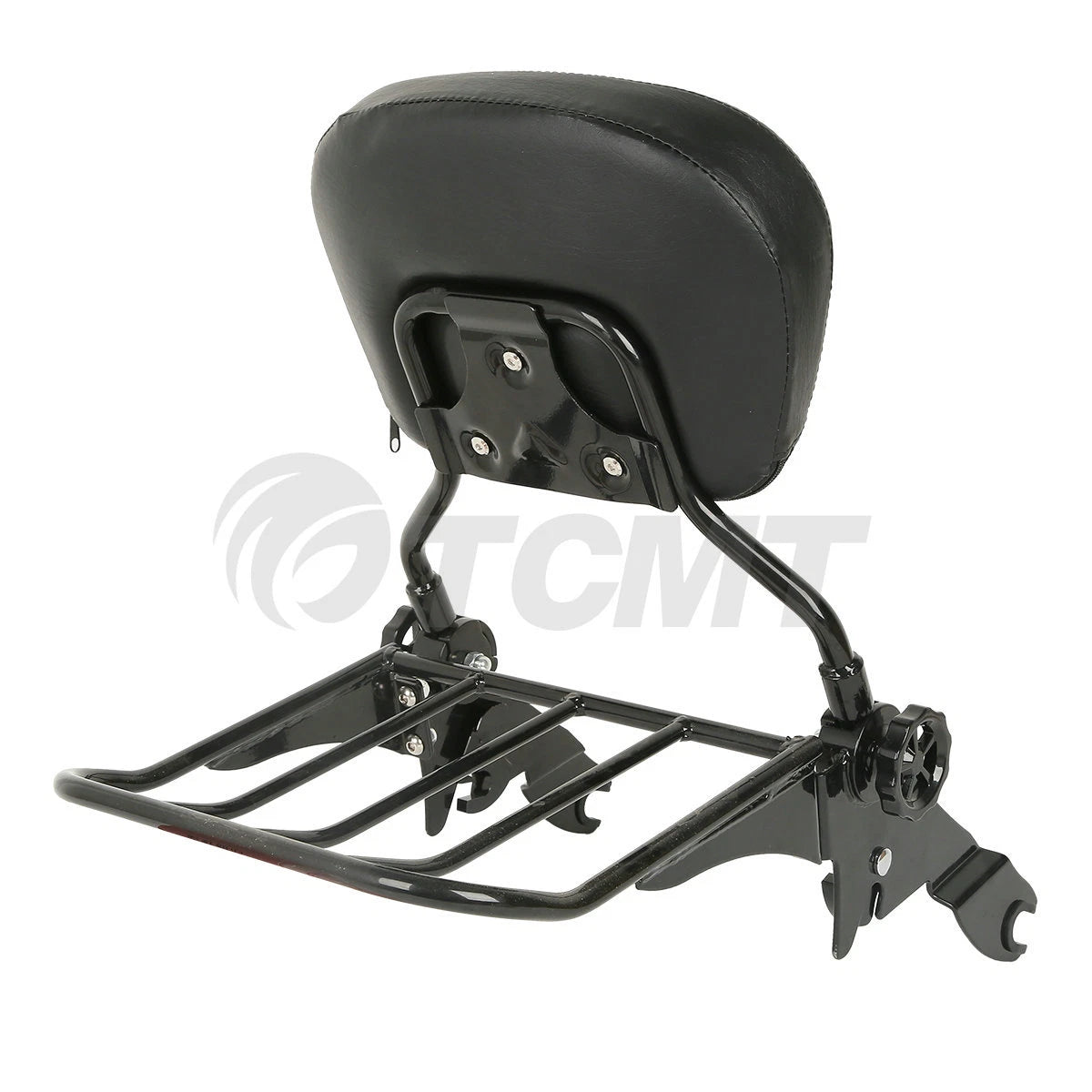 4 Point Docking Kit Luggage Rack Sissy Bar Backrest for Harley Touring (2014–2025)