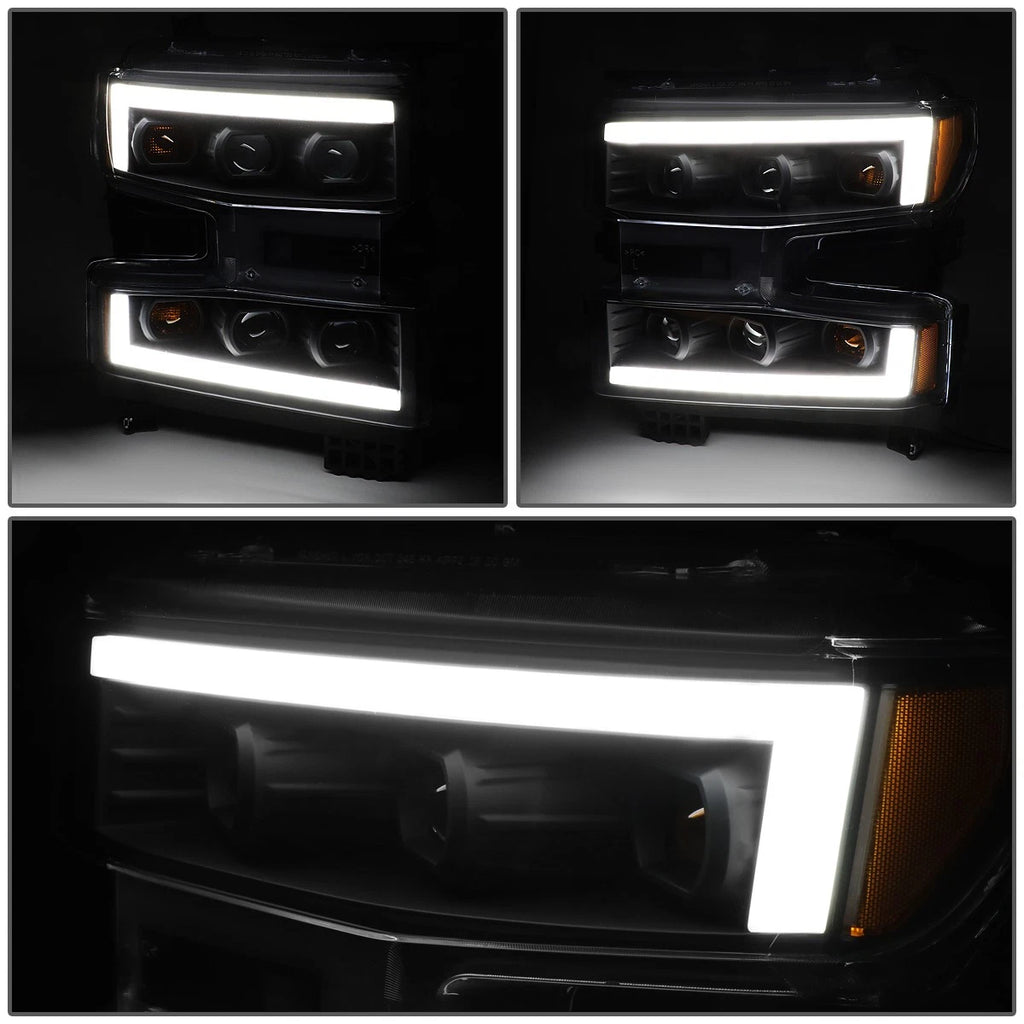 LED DRL Quad Projector Headlights for Silverado 1500 (2019–2021)