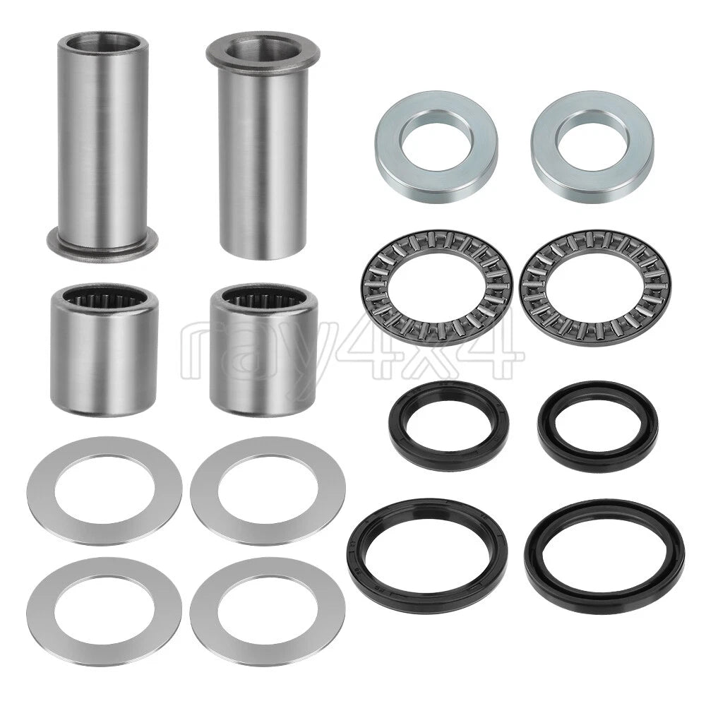 Swing Arm Bearing Seal Rebuild Kit for Suzuki RM125 RM250 (1996–2008), DRZ400 (2000–2023)