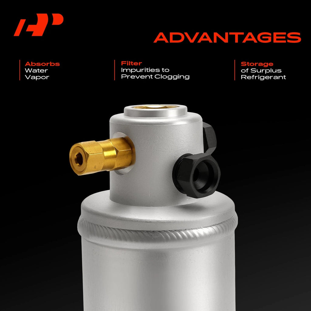 A/C Receiver Drier for Mercedes-Benz 300SD 300SE 500SEC (1981–1991)