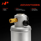 A/C Receiver Drier for Mercedes-Benz 300SD 300SE 500SEC (1981–1991)
