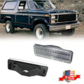 Clear Lens Front Parking Turn Signal Lights for Ford Bronco F150 F250 F350 (1980–1986)