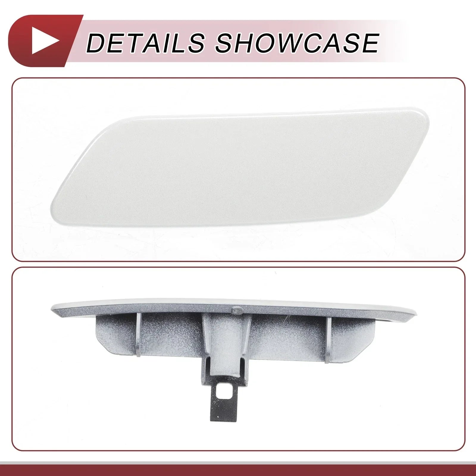 Front Left Washer Nozzle Cover for Lexus GS200t (2016-2019) - White 1 x Cap
