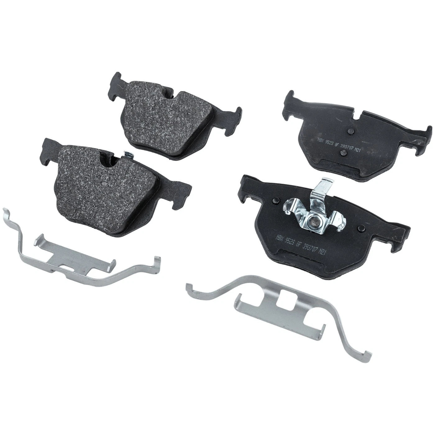 Rear Brake Disc Rotors and Pads Kit for BMW X1 (2013–2015)