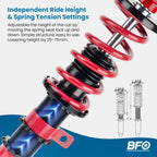 Coilover Lowering Kit for Nissan Altima Sedan (2013-2018)