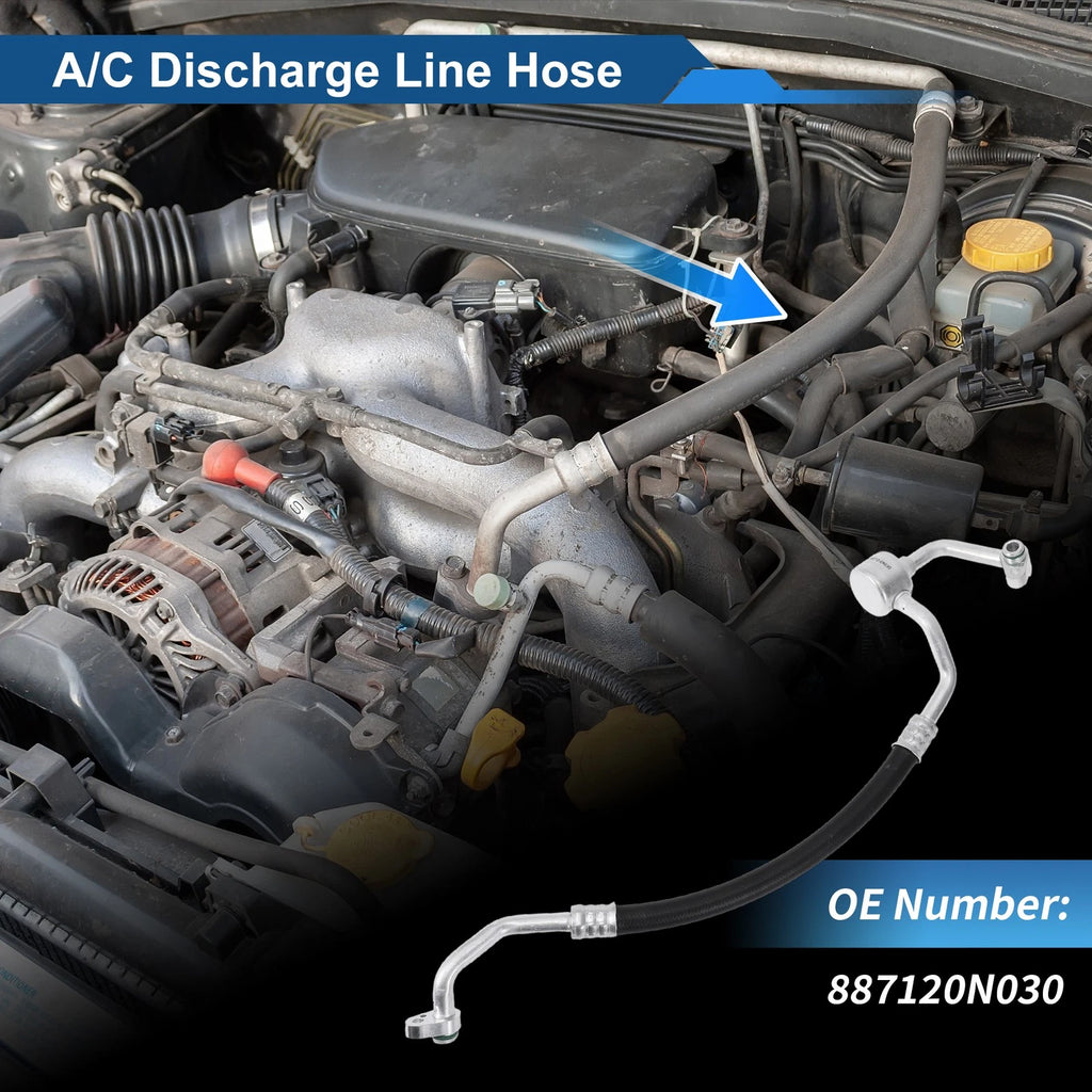 A/C Refrigerant Liquid Hose for Toyota Crown (2005–2009) No. 887120N030