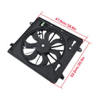 Radiator Cooling Fan Assembly for Jeep Wrangler JK (2007–2011)