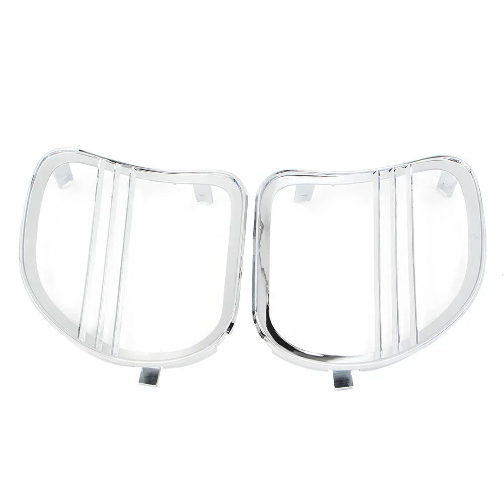 Chrome Tri-Line Speaker Grills Covers for Harley Road Glide FLTRX (2015-2021)