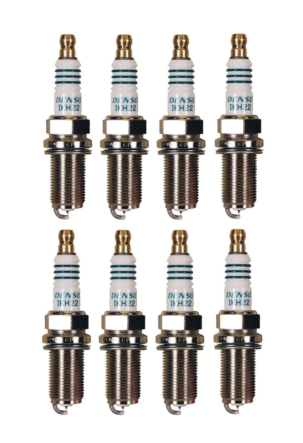 Set of 8 Iridium Spark Plugs Denso 5345 for Audi Mitsubishi Porsche 911 Subaru