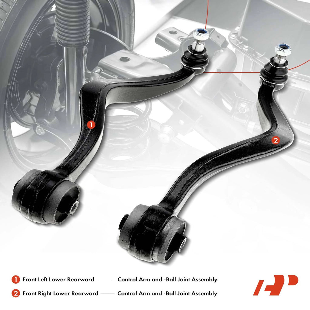 2X Front Control Arm with Ball Joint for Ford Fusion (2006-2012) Mazda 6