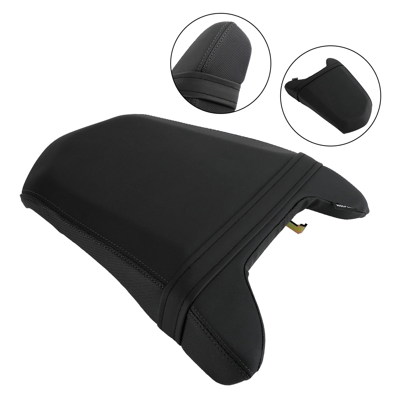 Rear Seat Cushion for Honda CB650R CBR650R (2019–2023) Flat Black T9