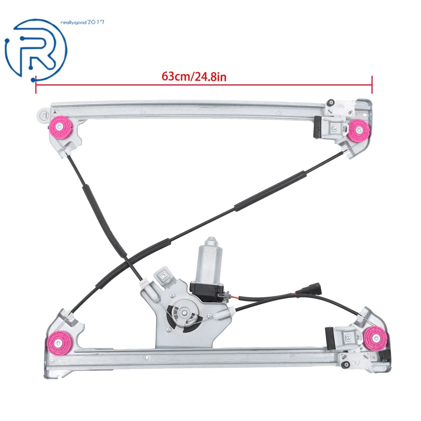 Set of 2 Window Regulators with Motor for Ford F150 (2004-2008)