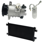 A/C Compressor Kit with Condenser for Jeep Compass 2.0L 2.4L (2008–2016)