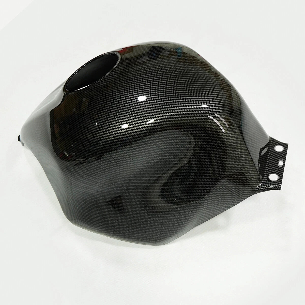 Fuel Gas Tank Cover for Honda CBR600F4i (2001–2007) Carbon Fiber Style