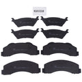 Set of 8 Ceramic Brake Pads for Ford F150 (2012–2020)