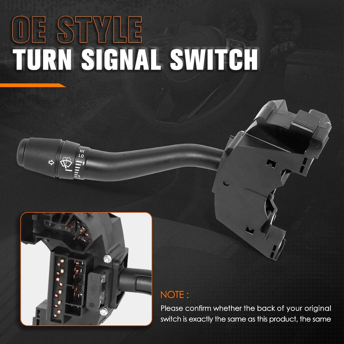 Turn Signal Hazard Light Wiper Switch for Ford Explorer/Villager/Quest (1993–2001)