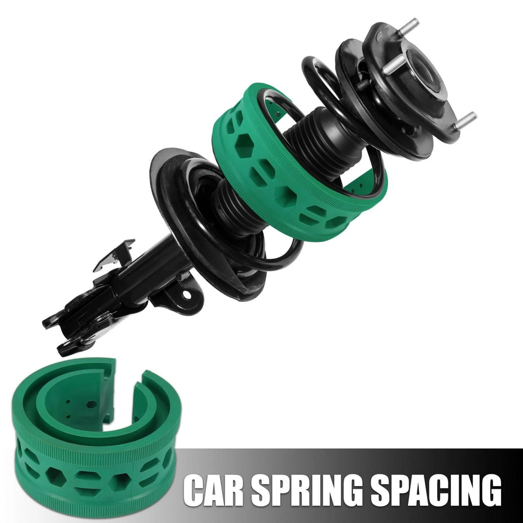 2X Green Coil Spring Rubber Buffer for Ford, Chevy (Universal B+ Type)