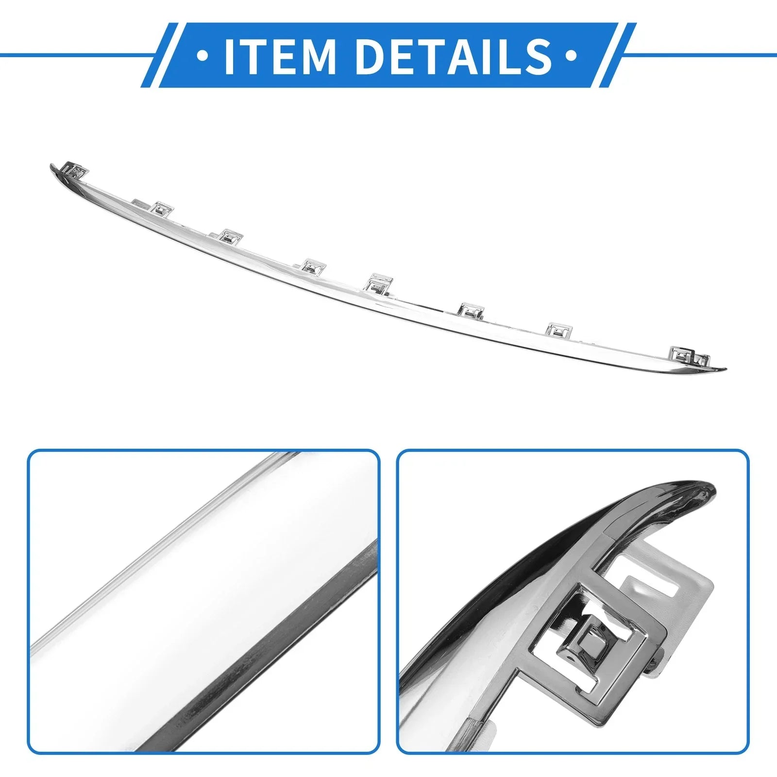 Front Lower Center Bumper Grille Trim for Mercedes-Benz W257 CLS (2018-2021)