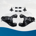 6x Front Upper Control Arms Ball Joint Sway Bar for GMC Sonoma Jimmy (1997–2004)
