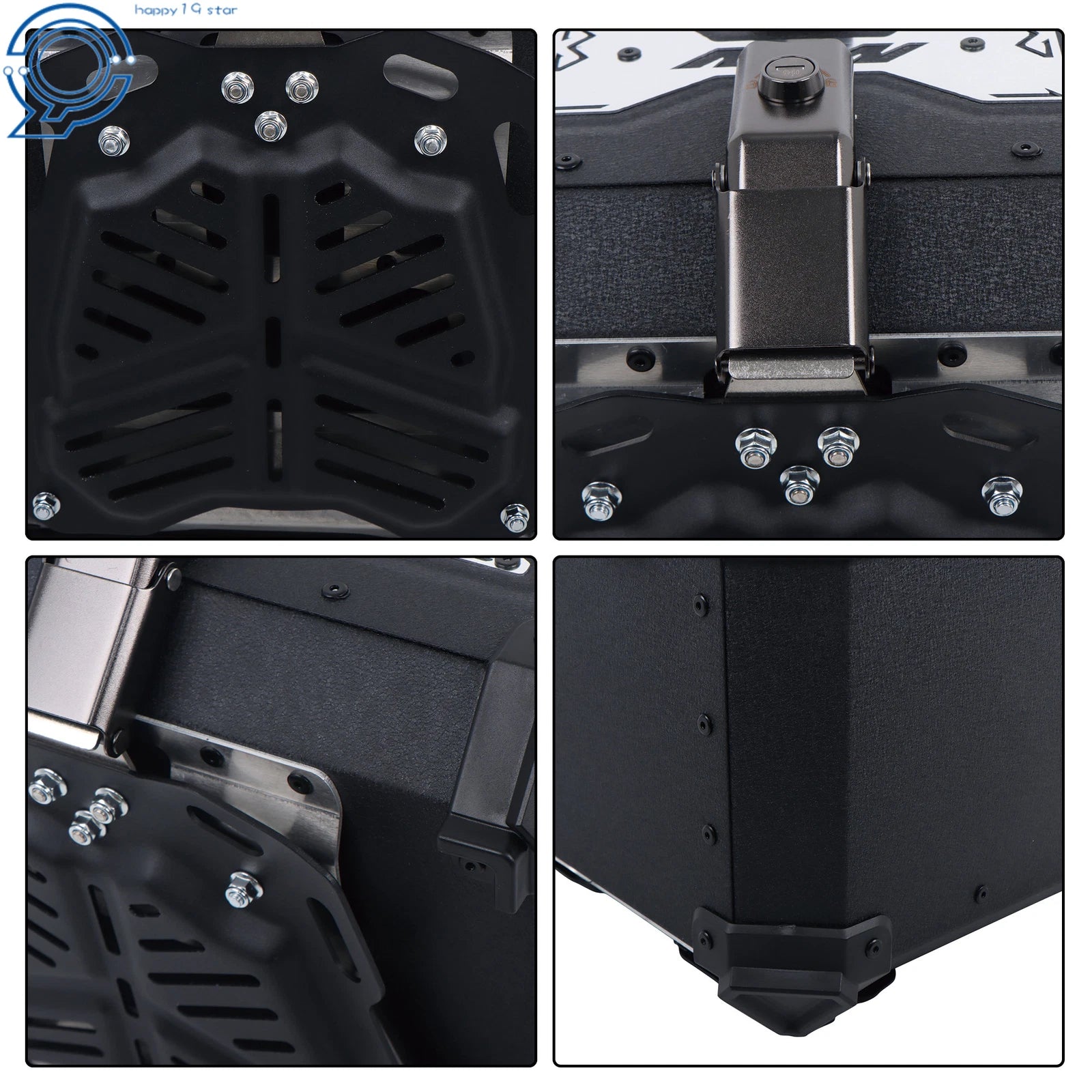 45L Aluminum Motorcycle Top Case for Universal Models (2010-2023)