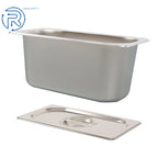 Set of 8 Standard Kitchen Utensils for Hotel Pans (1/3 6" Deep)