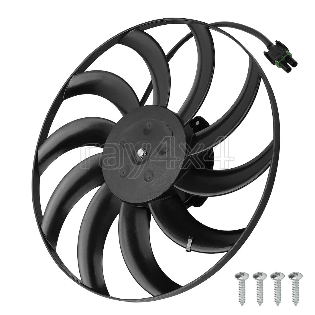 Radiator Cooling Fan 2412447 for Polaris RZR XP 1000 / RZR XP 4 1000 (2014–2023)