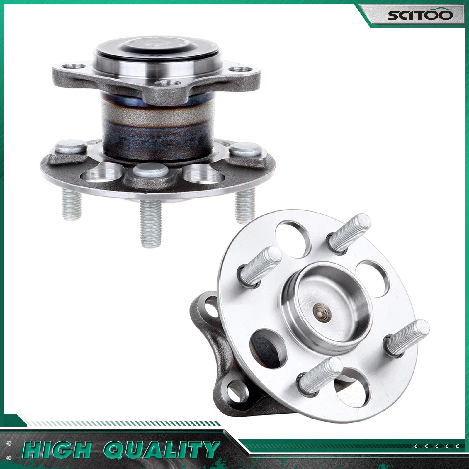 2 Rear Wheel Bearings for Toyota Yaris (2006–2008)