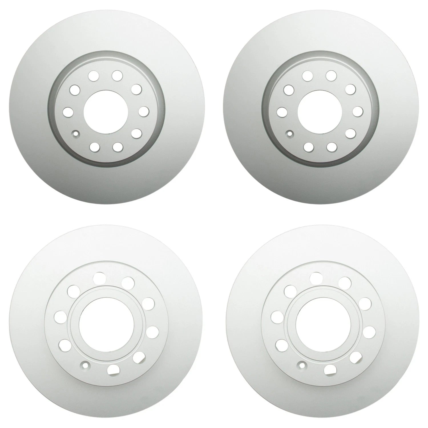 Hella Brake Rotors Kit 312mm Vented & 256mm Solid for A3 Jetta (FWD)