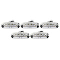 5 x LED White Side Clearance Marker Lights for Car Truck Trailer 12V