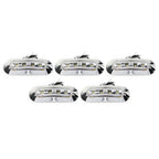 5 x LED White Side Clearance Marker Lights for Car Truck Trailer 12V