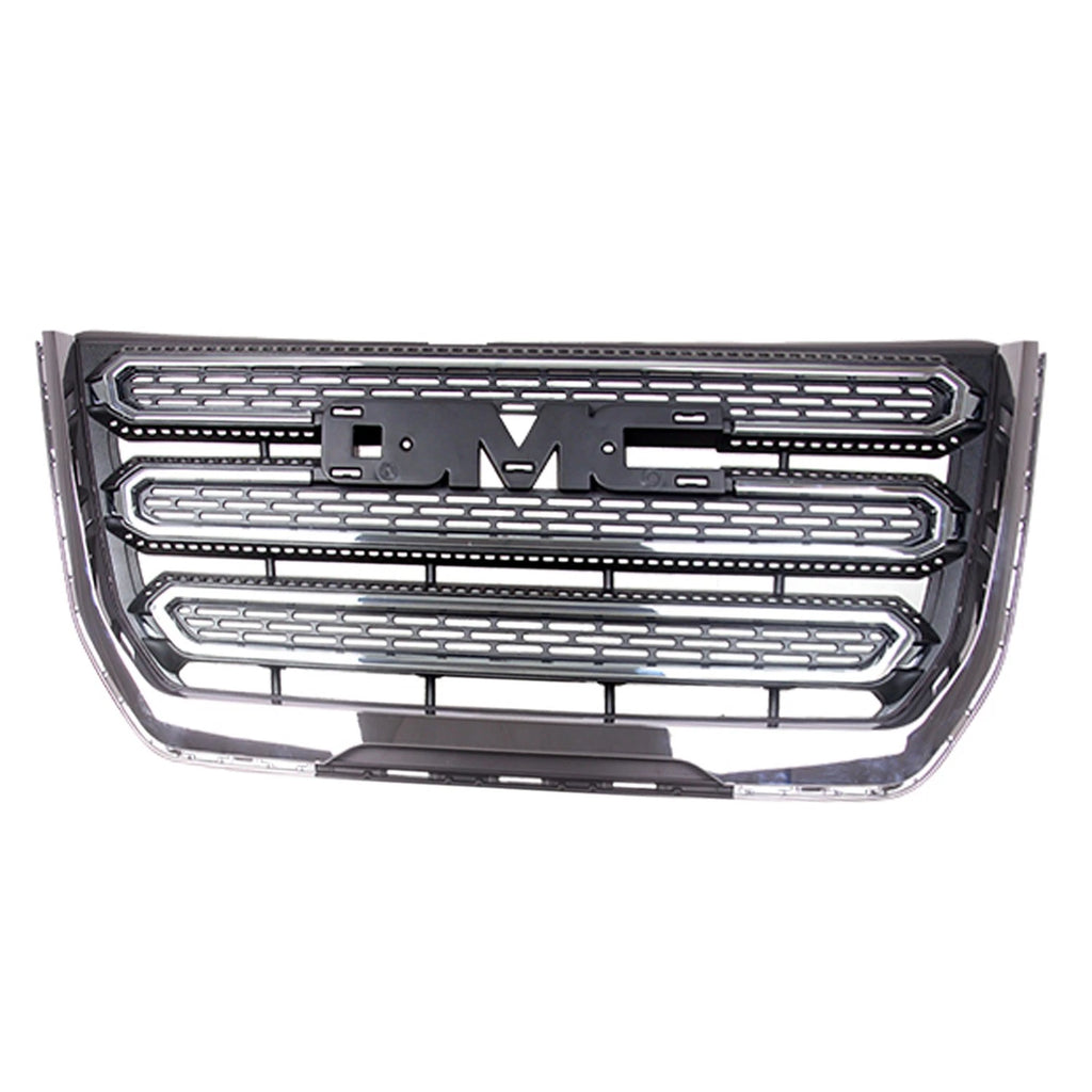 Replacement Chrome Plastic Front Grille for 2016–2017 GMC Terrain