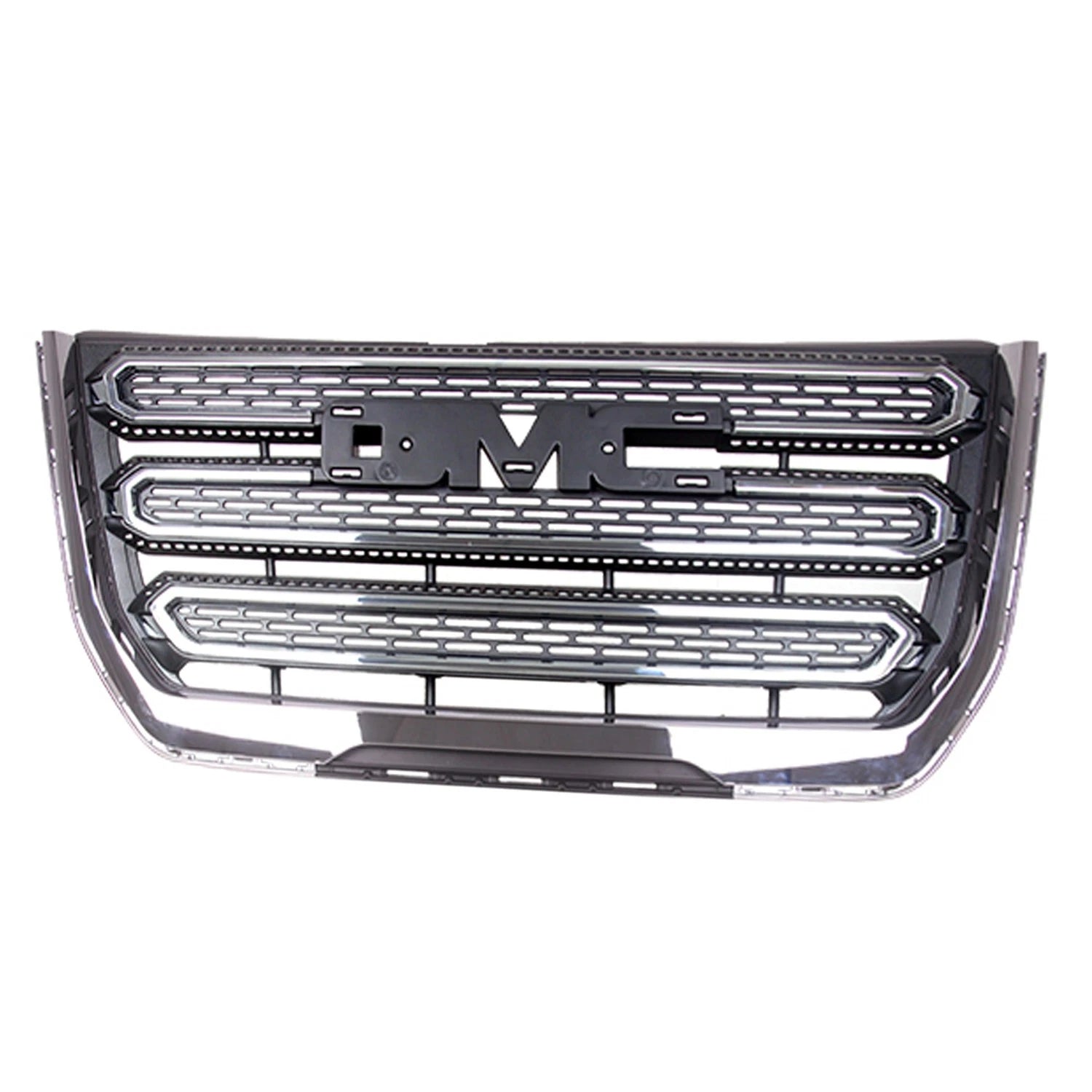 Replacement Chrome Plastic Front Grille for 2016–2017 GMC Terrain