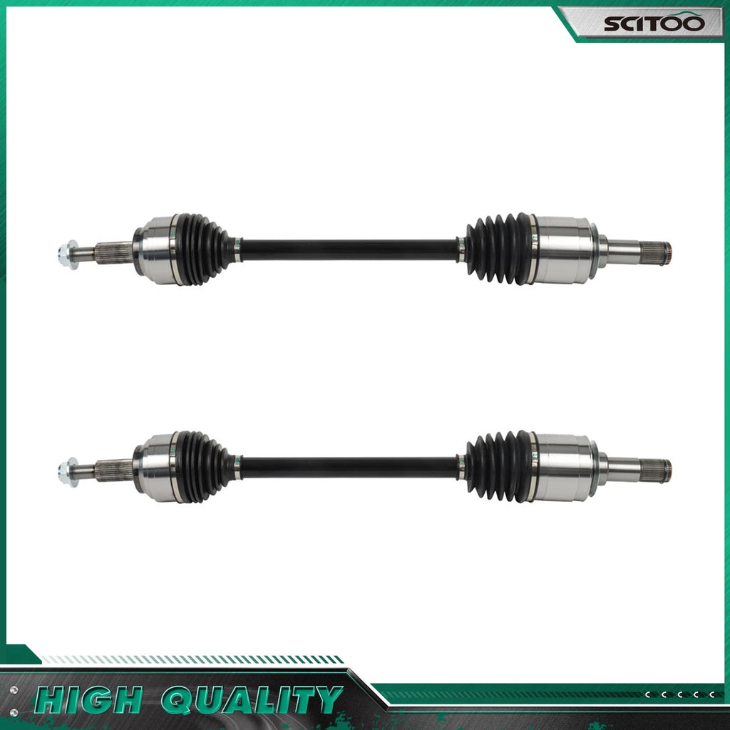 2X CV Axle Assembly Rear for Jeep Grand Cherokee, Dodge Durango (2005–2010)