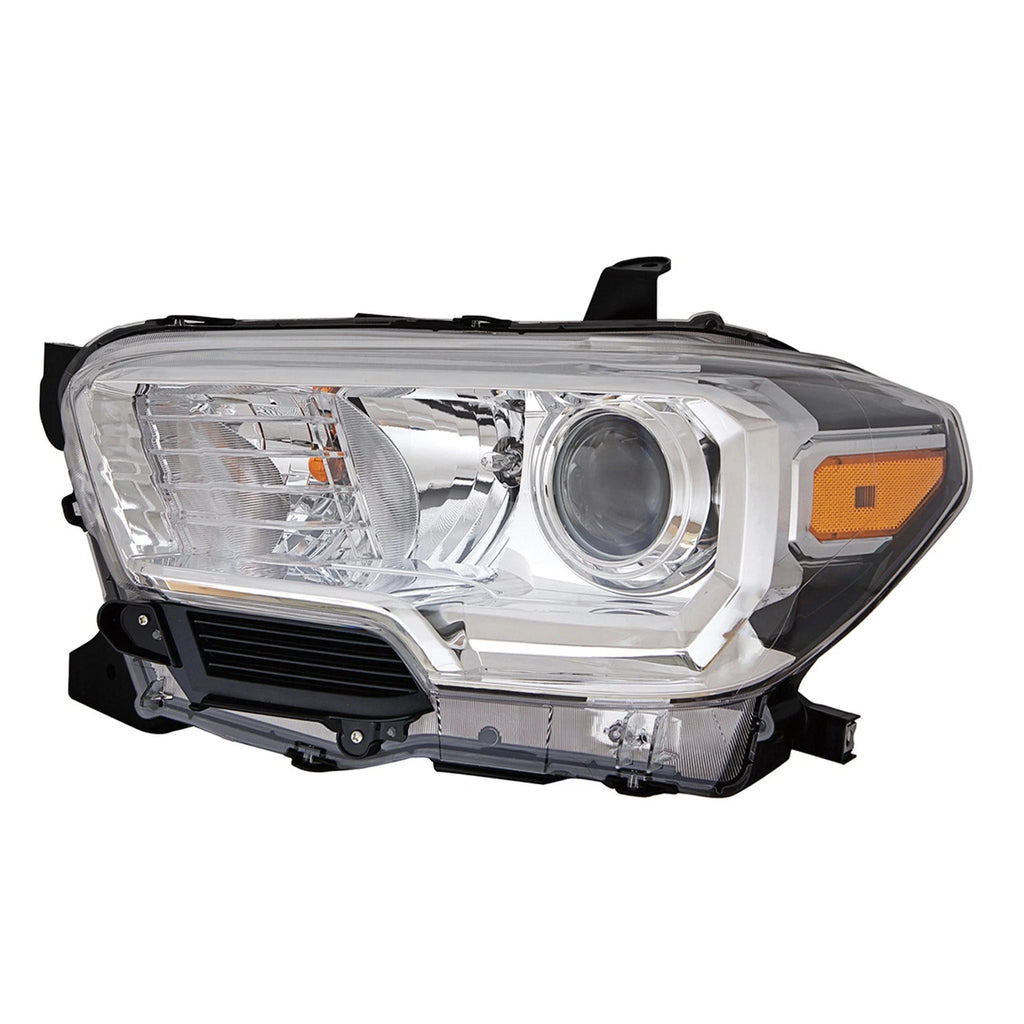Replacement Chrome Driver Halogen Headlight Assembly for Toyota (2005–2015)