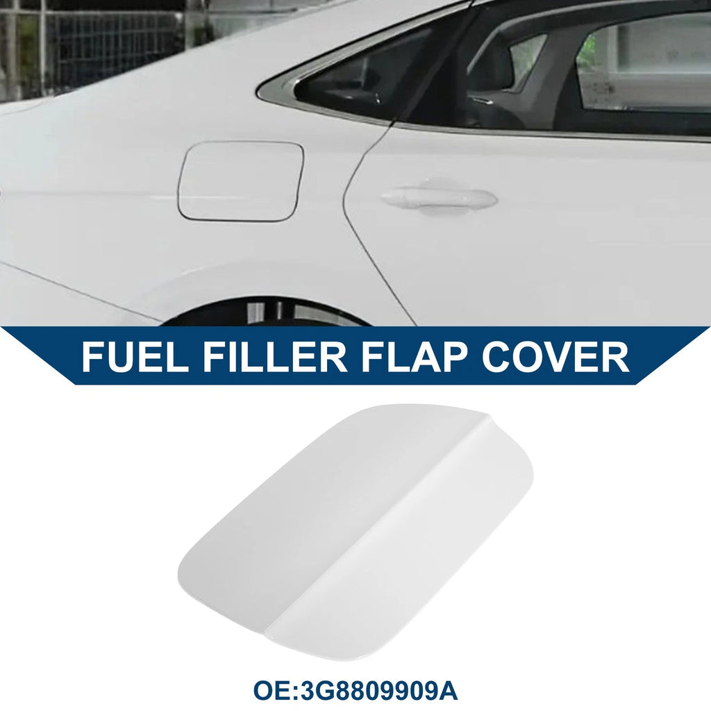 Fuel Tank Door Cap for Volkswagen CC (2019–2021) - Fuel Filler Flap Cover White