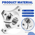 2 x Wheel Hub 1-1/4 Rear 4 x 4 Aluminum for Go Kart