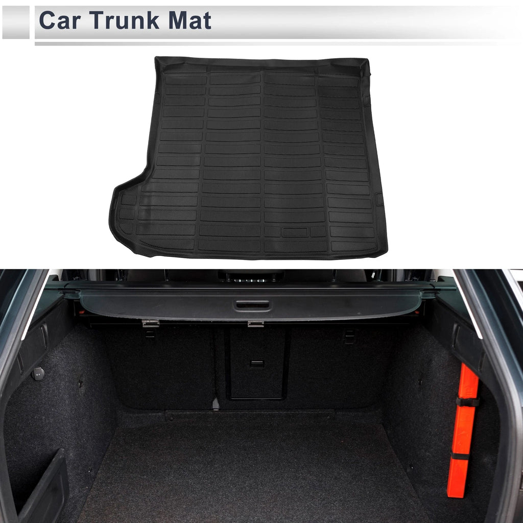 Cargo Liner Rear Trunk Mat for Kia EV6 (2022–2024) TPE Long Grid Pattern