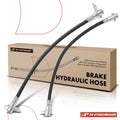 2X Rear Inner Brake Hydraulic Hose for Mitsubishi Outlander (2016)