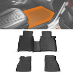 Set of 2 Waterproof Floor Liners for Nissan Sentra (2013–2019) TPE