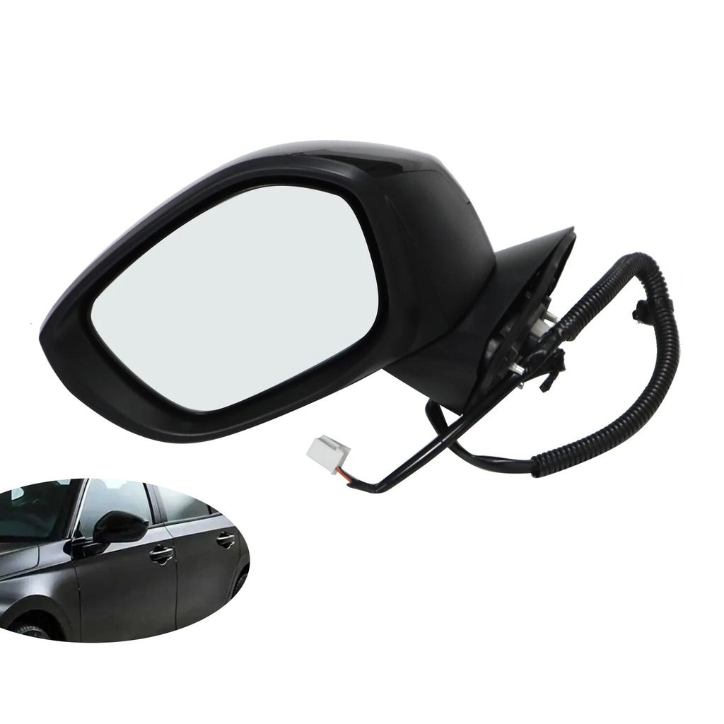 3 Pins Power Adjust Black Mirror for Honda Civic (2022–2023) Left Driver Side