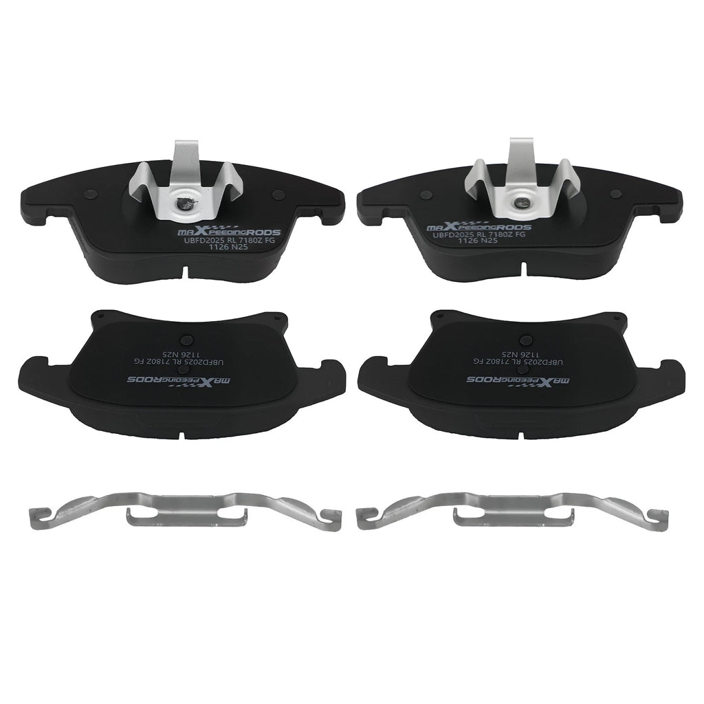 Front Ceramic Brake Pads Set for Ford Police Responder Hybrid (2019-2020)
