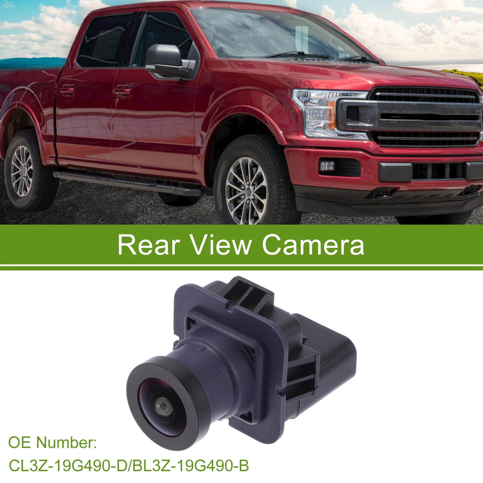 Rear View Camera for Ford F-150 (2011–2014) 120-180 Degree