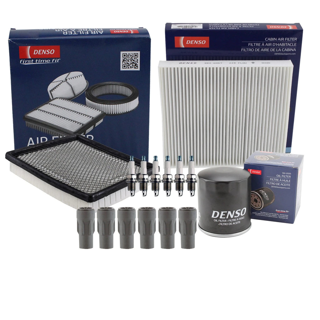 Denso Tune Up Kit 6 Spark Plugs & Boots for Avenger Sebring (2008–2010)