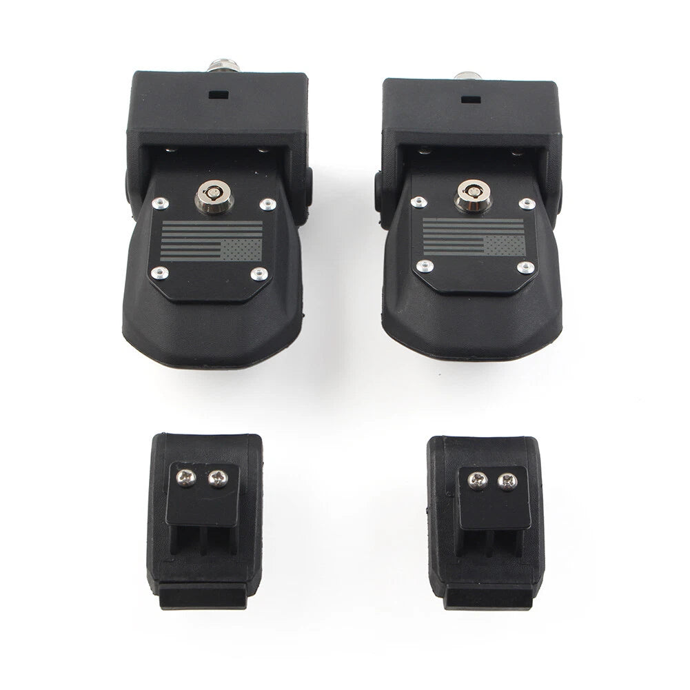 Pair of Hood Latches for Jeep Wrangler JL (2018–2023)