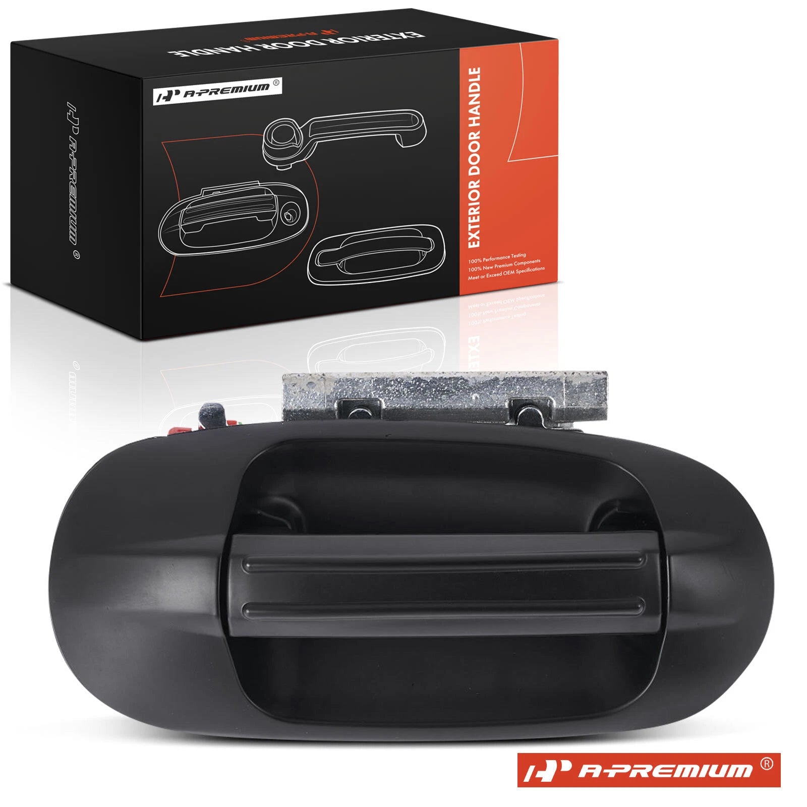 Rear Right Black Exterior Door Handle for Ford Expedition (2003–2017)