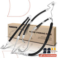 2X Power Steering Pressure & Return Line Hose for BMW 530i 