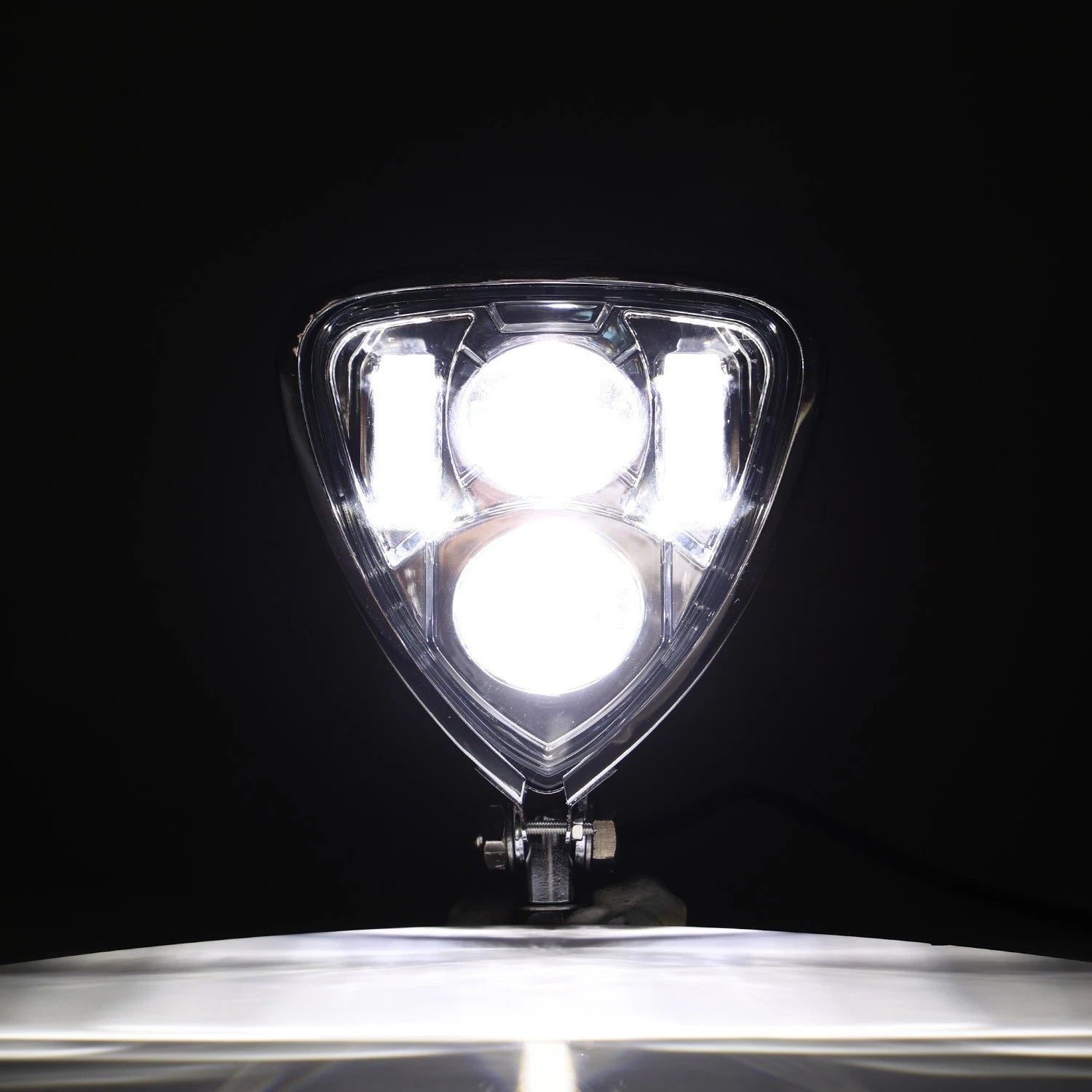 LED Front Headlight for Chopper/Bobber/Cafe Racer