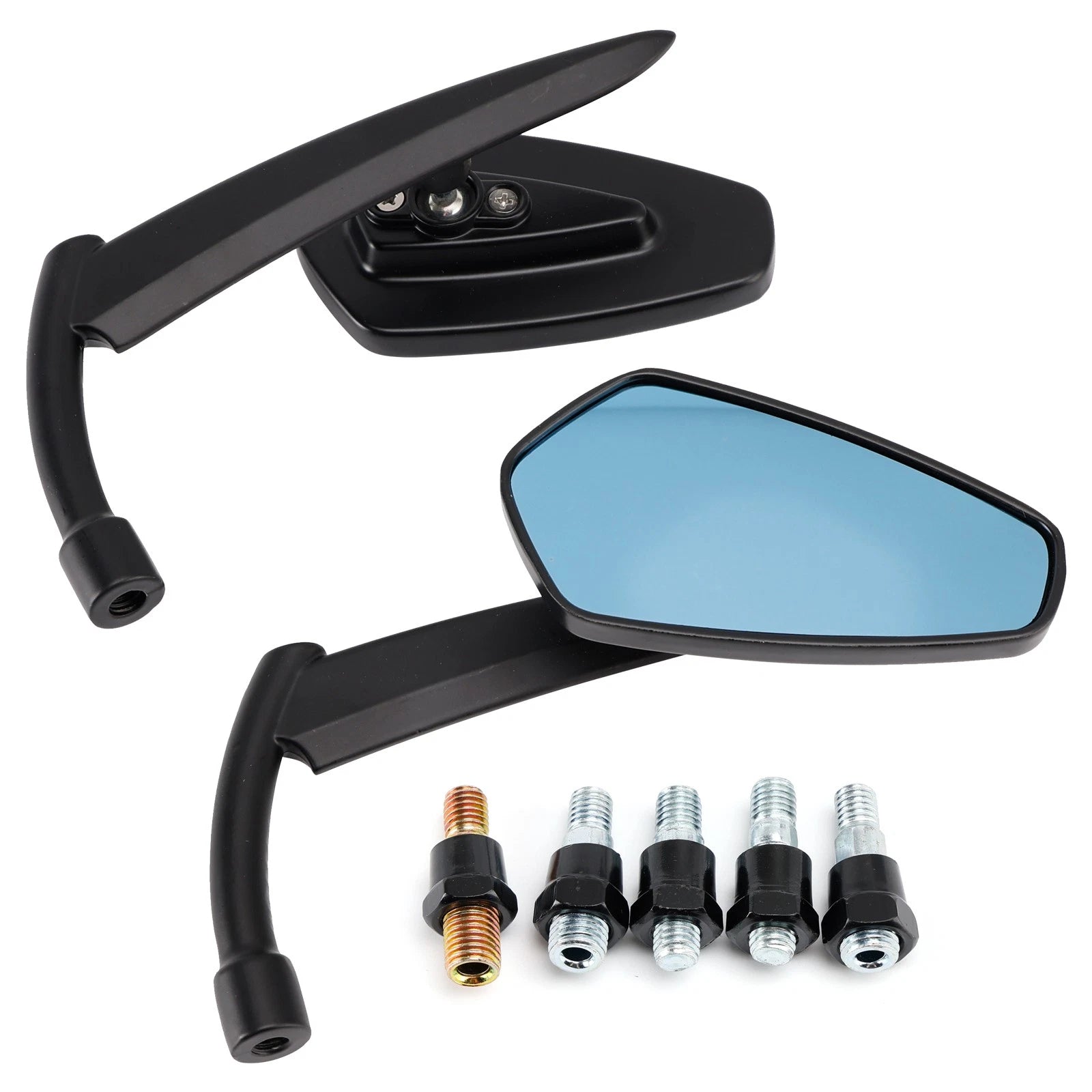 Black Blade Mirrors for Suzuki Savage Intruder Volusia Boulevard Hayabusa